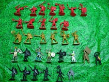 MEDIEVAL LOT  14 DEAL   1/32 SOFT PLASTIC