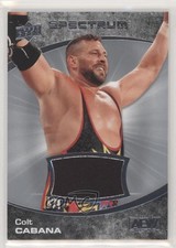 2021 Upper Deck AEW Spectrum Memorabilia Colt Cabana #49 0pc7