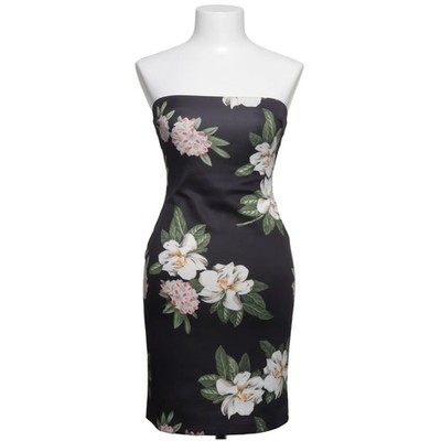 Lascana, Kleid, Größe: 34, Schwarz/Mehrfarbig, Blumen, Damen #n2g