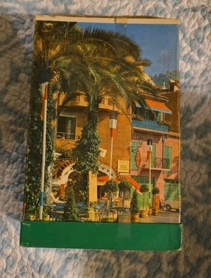 Vintage Warren Built-Rite Jigsaw Puzzle Sidewalk Cafe Ville- Franche  1000 Piece