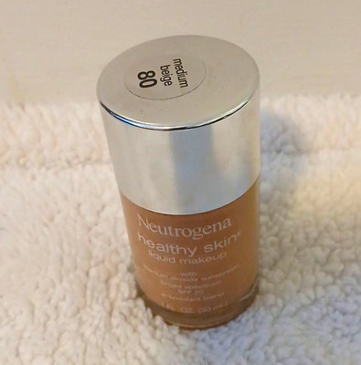 Neutrogena Healthy Skin Liquid Foundation Medium Beige 80 SPF 20 1 fl oz