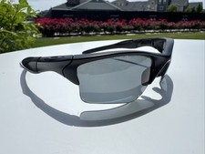 Oakley Half Jacket 2.0 OO9154-13 Matte Black/Grey Polarized 62-15-133 L54