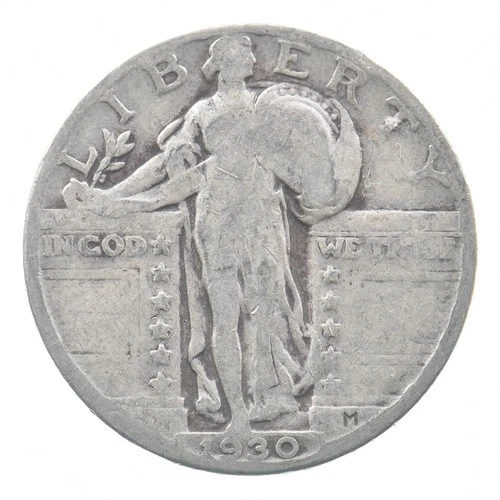 1930 Standing Liberty Quarter Estate Coin Collection *324