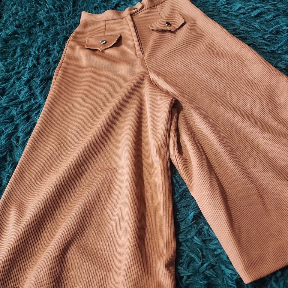 Vintage 70s Wide Leg Gauchos - Image 3 of 4