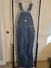 Vintage Pointer Brand Blue Denim Overalls 30x32