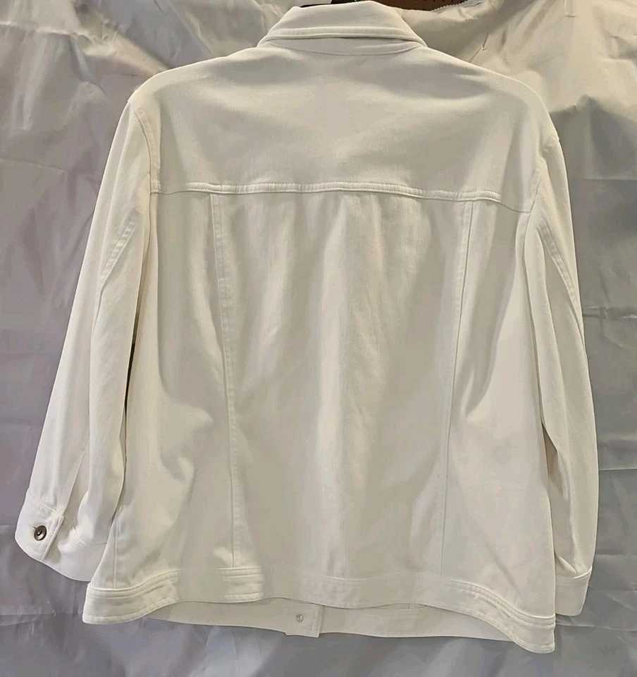 RUBYRD.WOMEN'S JACKET  WHITE SIZE 16W - Image 2 of 4