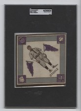 1914 Egyptienne Straights Felt Blankets Marty O'Toole SGC Authentic - Trimming