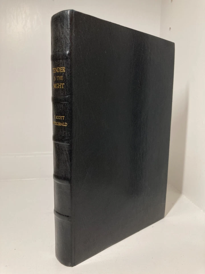 Fitzgerald TENDER IS THE NIGHT Fine Morocco LEATHER Gilt Eden Roc Provenance Foto 2 de 4