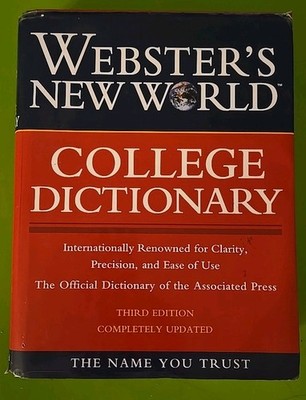 Webster's New World Dictionary: College 3rd Edition Revised and Updated - GOOD