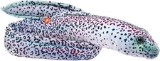 Wild Republic  27855  Living Ocean Peppered Moray EEL Stuffed Plush   54 Inches