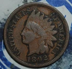 1892 Indian cent  {{{1A55