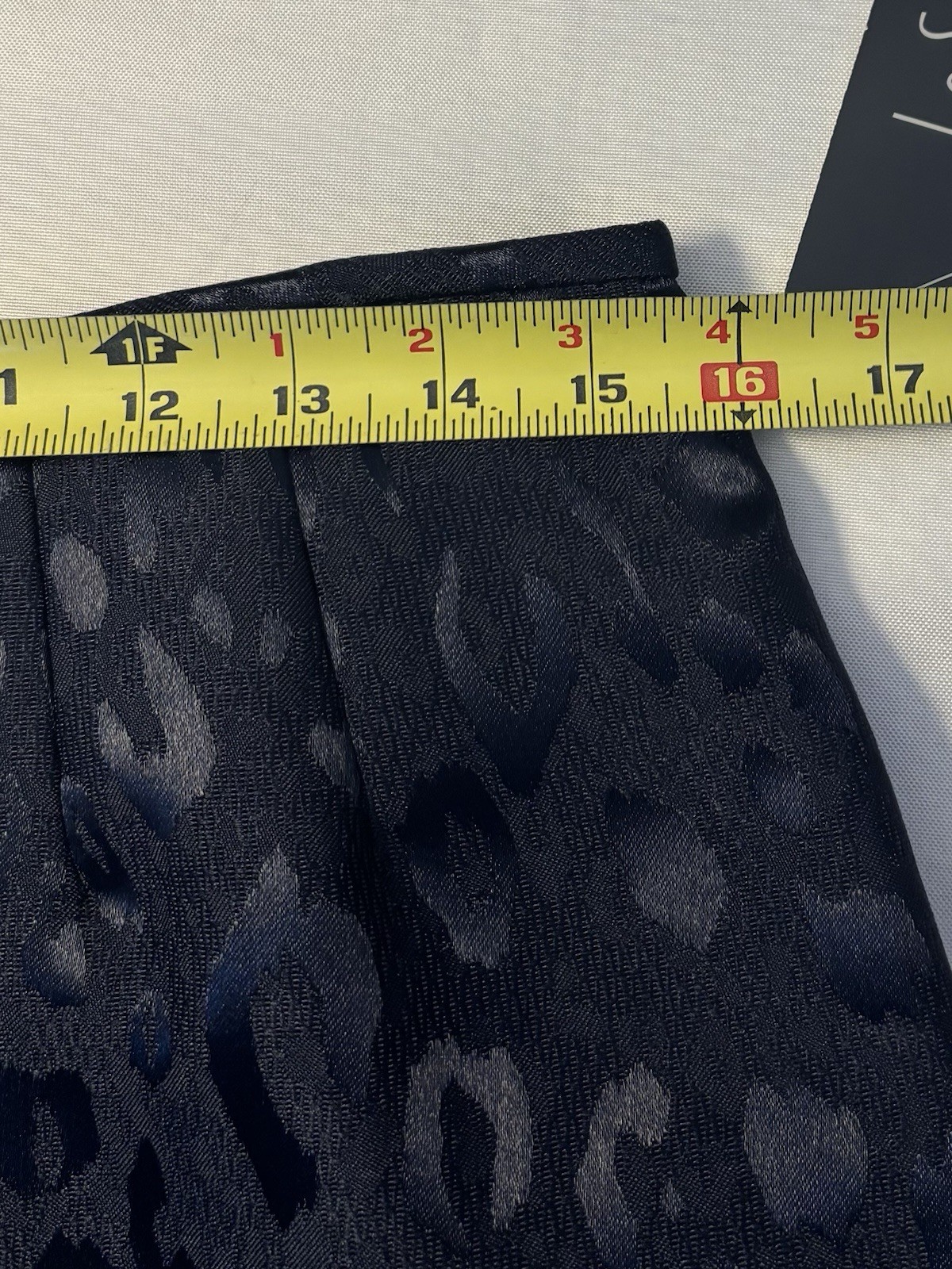 LE SUIT Majestic Courtyard Navy Blazer Skirt Set 10 Animal Print Office Business