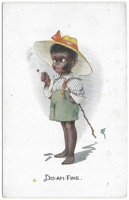 Dis Am Fine unbenutzt um 1912 - Davis & Co Little Darkies