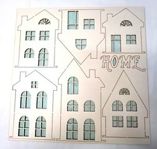 Mintay Chippies Chipboard Decor Elements Houses Set MT-CHIP2-D8