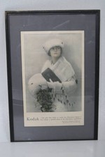 Kodak Camera Framed Magazine Page Advertising - Three different ones