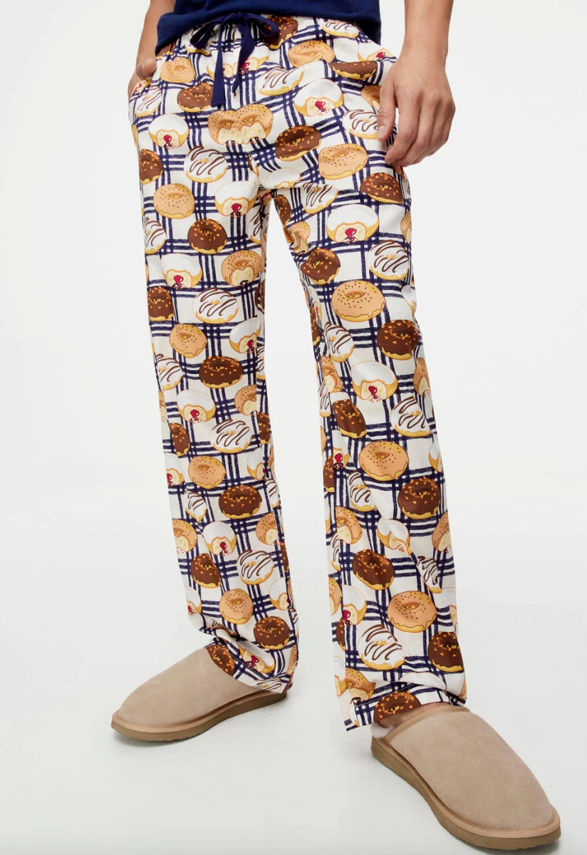 Peter Alexander Men Donut Long Cotton Classic Pj Pants Size S