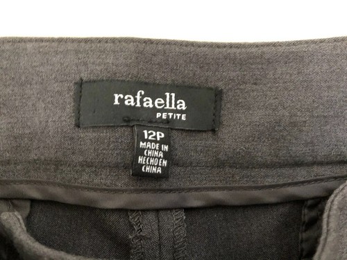 Pantalon Tailleur Rafaella Taille 12P - Occasion Très Bon État, Style Professionnel