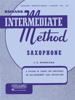 Rubank Intermediate Method - Saxophonbuch [Softcover] Saxophon Rubank Publica