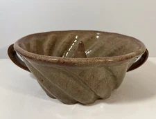 Jugtown Pottery Bundt Cake Pan Baker 1979