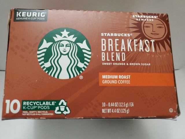 starbucks breakfast blend k cups