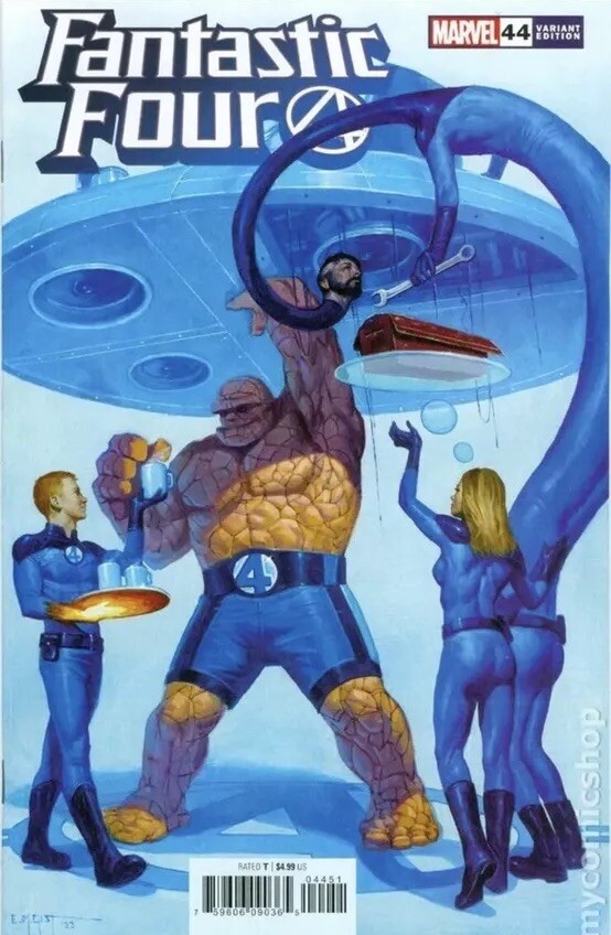 FANTASTIC FOUR 44 1:25 GIST VARIANT NM | eBay