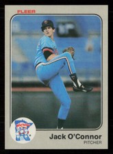 1983 Fleer Jack O'Connor #621 Minnesota Twins Baseball Card