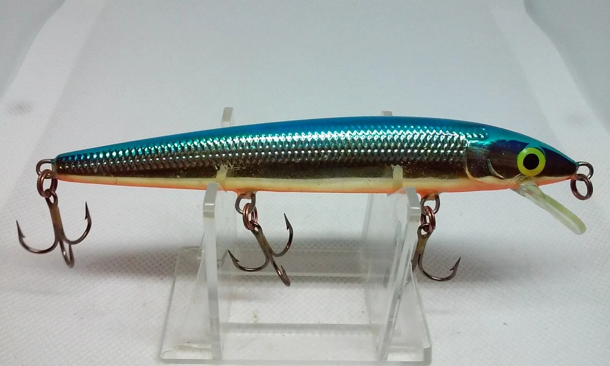 Rapala Husky Jerk HJ-12 SB Silver Blue 4 3/4 Jerkbait Fish 7/16oz