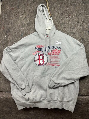 Boston Red Sox Hoodie Mens World Series 2007 MLB Nike Team