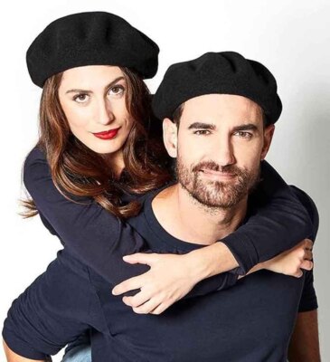 Laulhere-France VRAI BASQUE/FANDANGO 10'' ANGLO BASQUE Wool Beret, BEST SELLER!