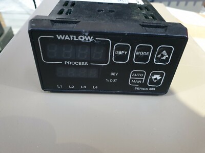 WATLOW 989B-10CC-ASRR PROCESS TEMPERATURE CONTROLLER  (IN36S2)