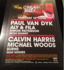 CREAM 2014 RADIO 1 @ AMNESIA CLUB - IBIZA CLUB POSTERS - DJ TRANCE HOUSE MUSIC