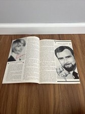 Vintage 1974 Program RARE Florence Henderson in ANNIE GET YOUR GUN Autographed