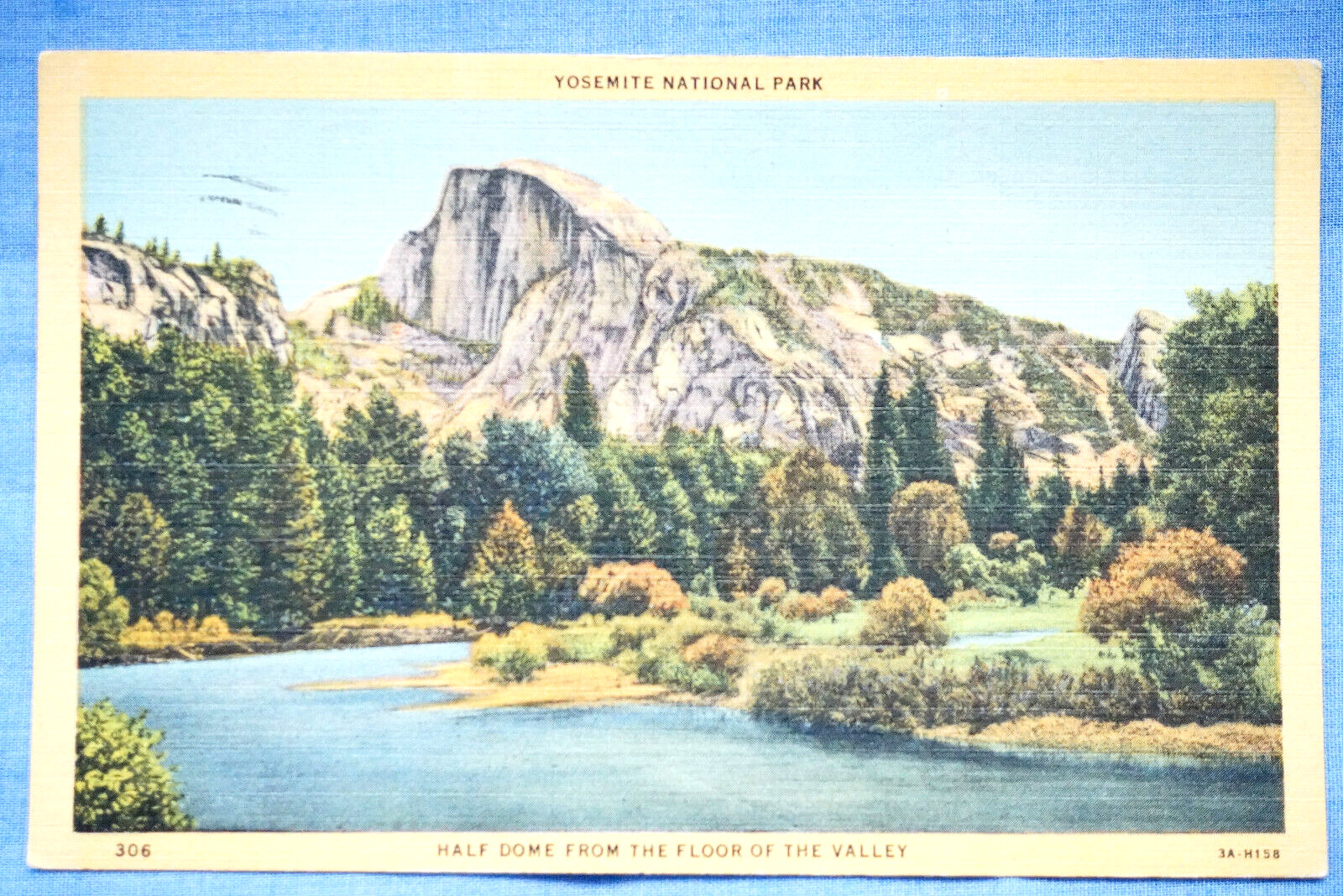 Half Dome from The Floor of the Valley - Yosemite National Park, California