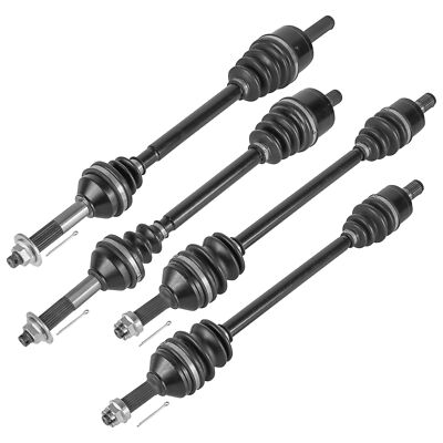 Complete Front & Rear CV Axle Set For 2008-2011 Kawasaki Teryx 750 KRF750 4x4