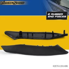 Fit For 04-08 Ford F150 Lincoln Mark LT Rubber End Windshield Wiper Cowl 2PC