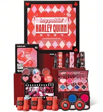 HARLEY QUINN X Sheglam HEY PUDDIN 14pcs MAKEUP FULL COLLECTION SET KIT!