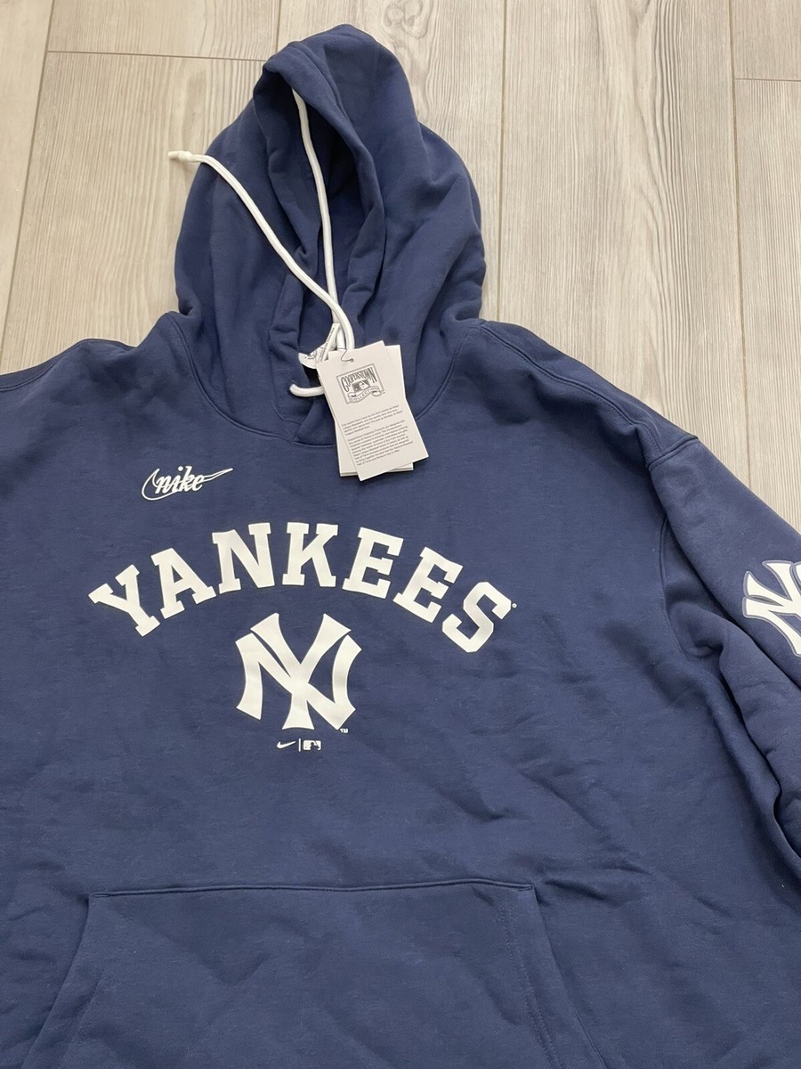Nike Cooperstown MLB New York Yankees Blue Pullover Hoodie