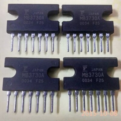 10PCS AUDIO POWER AMPLIFIER IC FUJITSU(FUJI) SIP-7 MB3730A MB3730AM