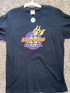 supreme fire shirt