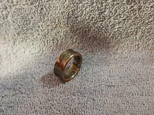 1988 Kennedy Half Dollars size 10 coin ring handmade mixed metals B