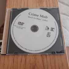 Crime Mob Rock Yo Hips Video DVD Rap Hip Hop Gangsta 1 Day Ship 