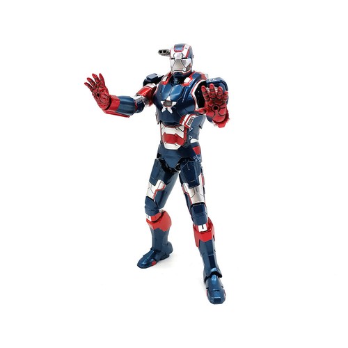 ZD Toys Marvel War Machine Iron Patriot Iron Man 3 Series Action Figure Model - Bild 5 von 13