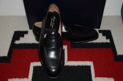 Ralph Lauren Purple Label Edward Green Black Calf Penny Ralph Lauren Purple Label Edward Green Black Calf Penny