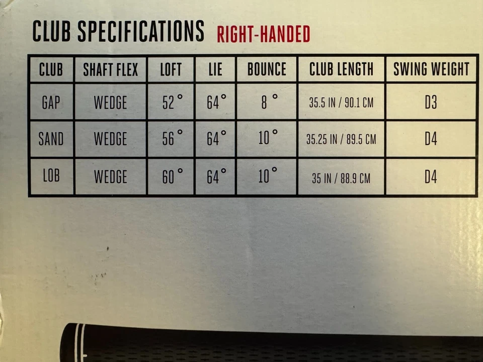 Kirkland 1654529 3-teiliges Hochleistungs-Keil-Set RH (B-Qualität) - Bild 4 von 4