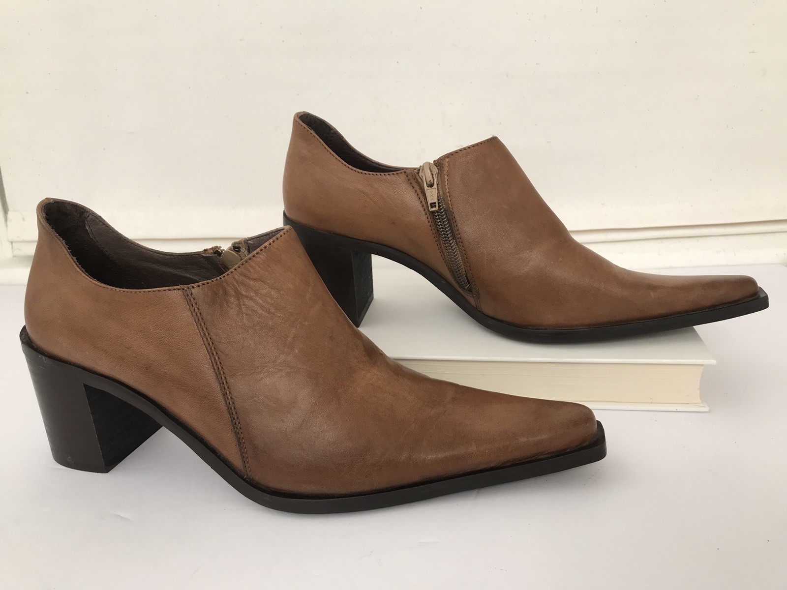 Brogues Shoes 38 US 8 Chunky Heels 