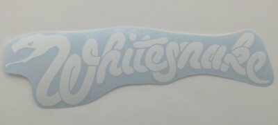 Whitesnake Logo Die Cut Vinyl Sticker Classic Punk Hard Rock Roll Metal Band