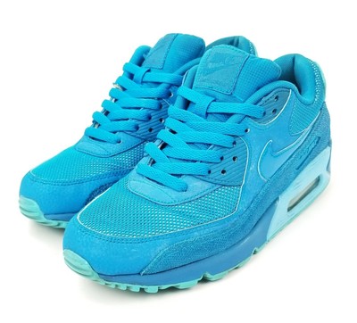 NIKE Air Max 90 Premium Light Blue Lacquer Clearwater 443817-401 Womens  Size 8.5 | eBay