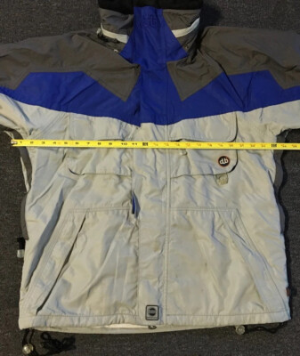 Vtg 90s Dub Brand Weathergear Jacket M Snowboard Droors DC Shoes