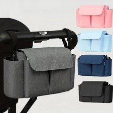 Stroller Storage Bag Diaper Bags Stroller Organizer Baby Carriage Hanging Bag