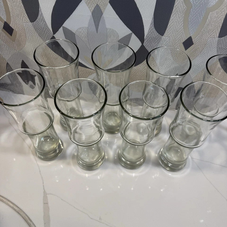 Set Of 8 Libbey 1619 Hurricanes 16 Ounce Napoli Grande Glasses 8.5” Tall EUC - Image 3 of 4